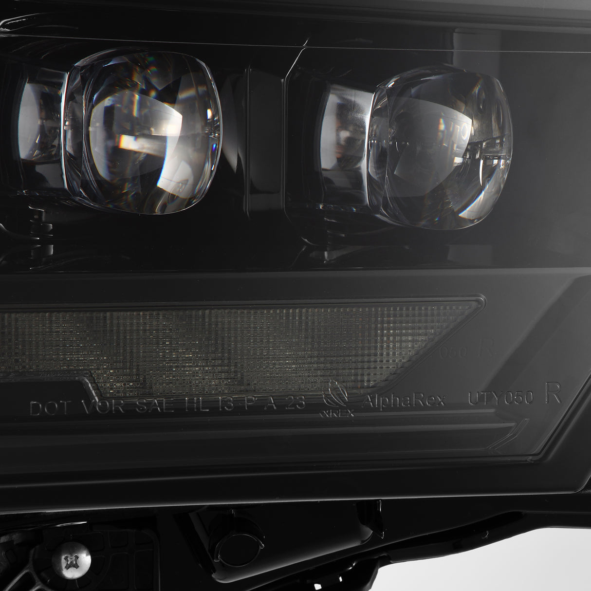 22-24 Toyota Tundra/Sequoia NOVA-Series LED Projector Headlights Alpha-Black