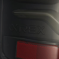 14-18 GMC Sierra 1500/2500HD/3500HD LUXX-Series LED Tail Lights Alpha-Black