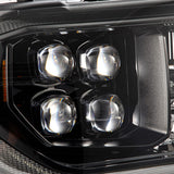 07-13 Toyota Tundra/08-17 Toyota Sequoia MK II NOVA-Series LED Projector Headlights Alpha-Black (With Level Adjuster)