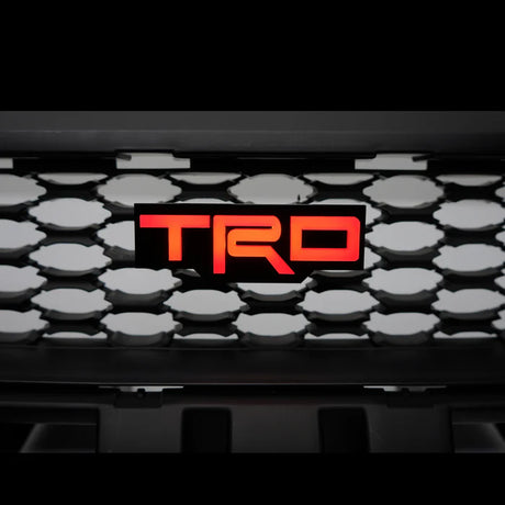 TRD : Illuminated Multicolor Flow LED Badge | Lit Logos