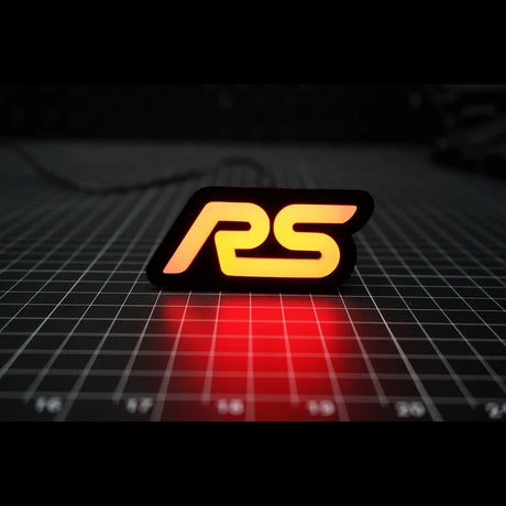 RS : Multicolor Flow LED Badge (15-18 Ford Focus) | Lit Logos