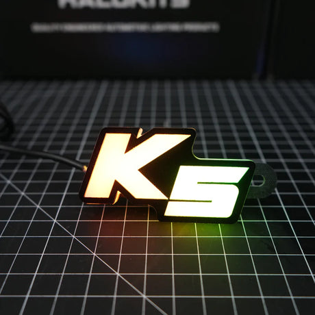 Kia K5 LED Badge: (Multicolor Flow)