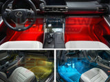 4pc 7 Color Expandable LED Interior Lighting Kit