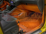 4pc Orange LED Interior Lighting Kit