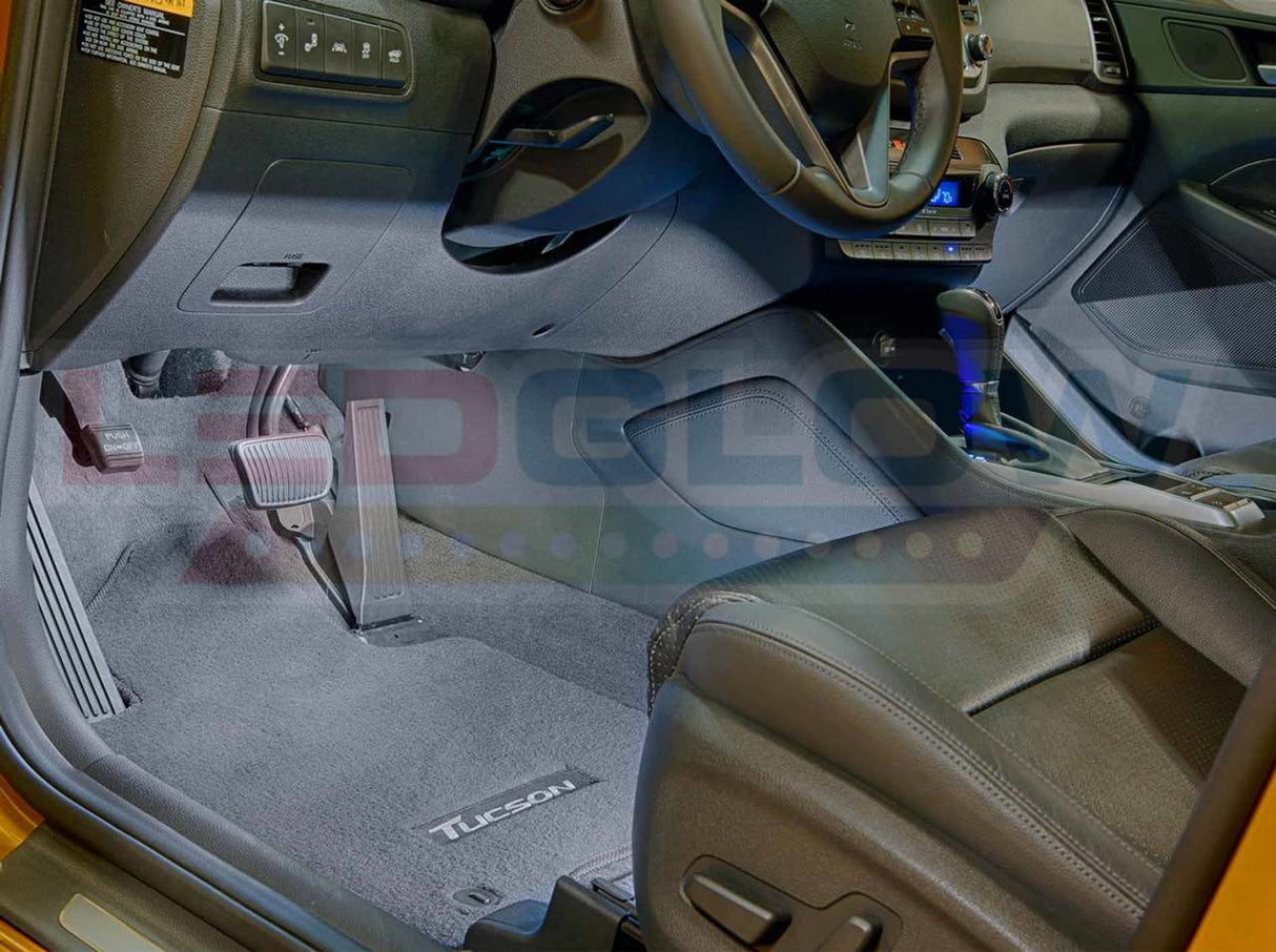 4pc White LED Interior Lighting Kit