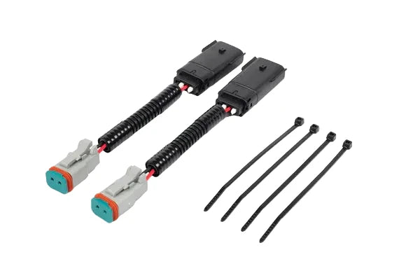 (2021+) FORD F-150 FOG LIGHT WIRING ADAPTERS LED TO DEUTSCH DUAL OUTPUT - SET