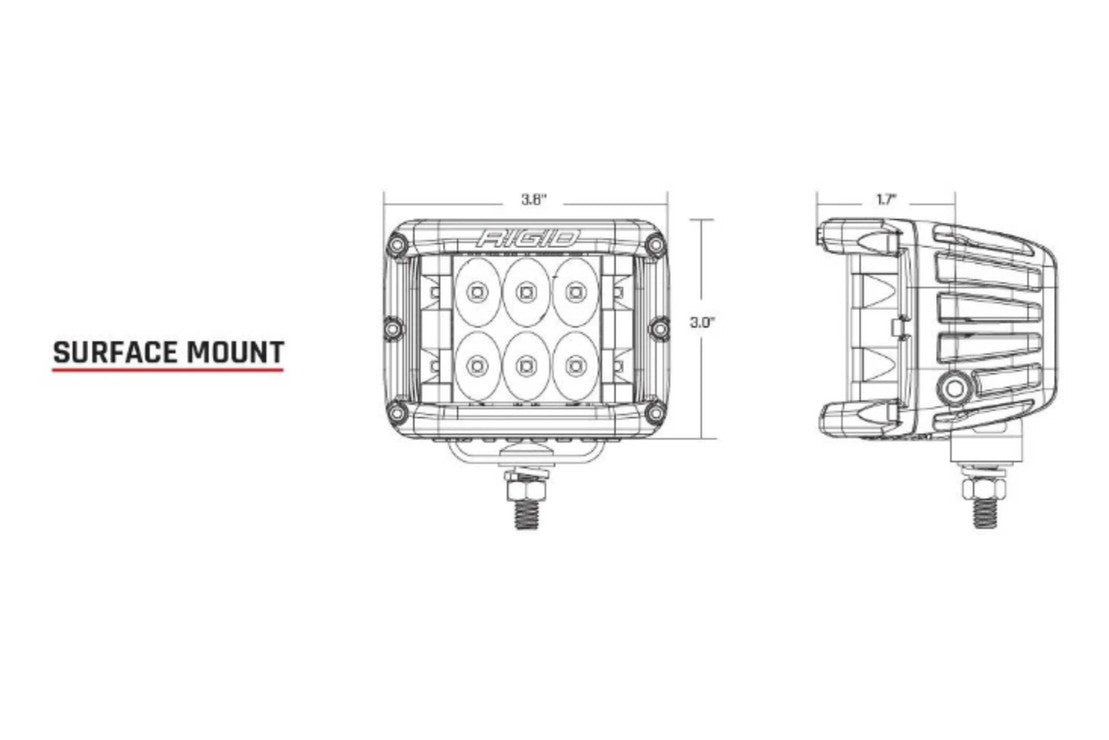 RIGID D-SS PRO LED LIGHT PODS