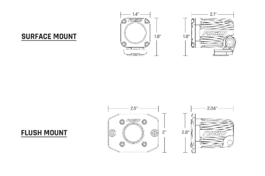 RIGID IGNITE LED BACK UP LIGHT KITS