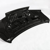 2016-2024 Camaro Type-X Double Sided Gloss Carbon Fiber Trunk W/ Integrated Spoiler