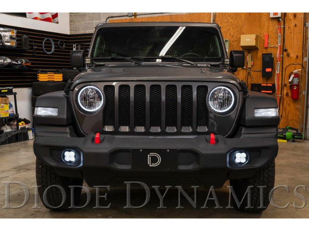 SS3 LED Fog Light Kit for 2018-2025 Jeep JL Wrangler