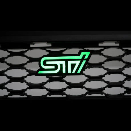 STI LED Badge: Multicolor Flow (2010-2023) | Lit Logos