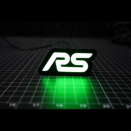 RS : Multicolor Flow LED Badge (15-18 Ford Focus) | Lit Logos