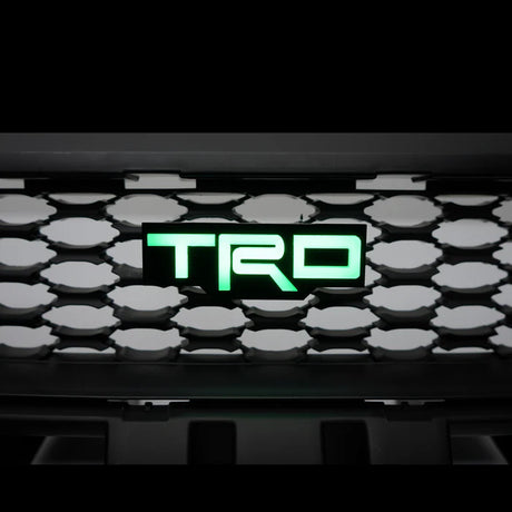 TRD : Illuminated Multicolor Flow LED Badge | Lit Logos
