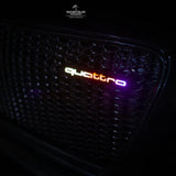 Quattro : Illuminated Multicolor Flow LED Badge | Lit Logos