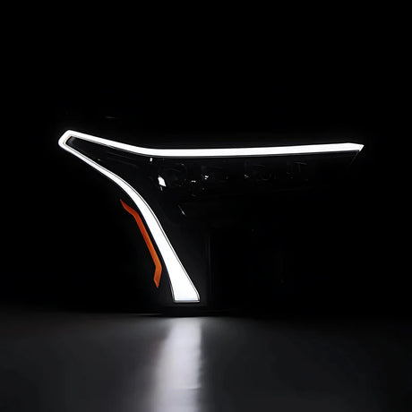 Toyota Tundra/Sequoia: Multicolor Flow Series Alphablack Headlights (2022-2025) | Alpharex