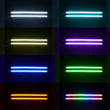 Universal Flexible DRL Tube Diffused Strips | Multicolor