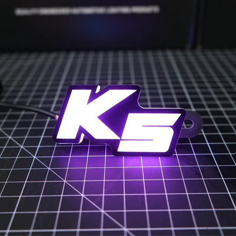 Kia K5 LED Badge: (Multicolor Flow)
