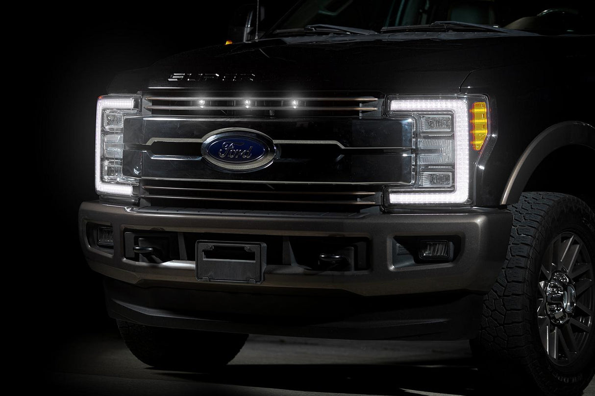 Ford Superduty Raptor Style Grille Lights Kit (2017-2019)