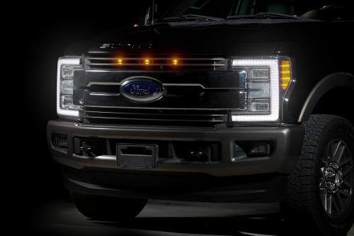 Ford Superduty Raptor Style Grille Lights Kit (2017-2019)