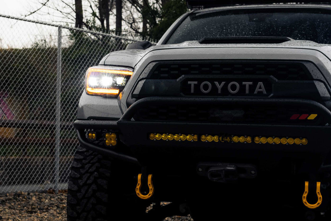 TOYOTA TACOMA (16-23): XB LED HEADLIGHTS (AMBER DRL)