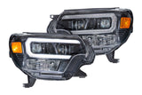 TOYOTA TACOMA (12-15): XB HYBRID LED HEADLIGHTS (WHITE DRL)