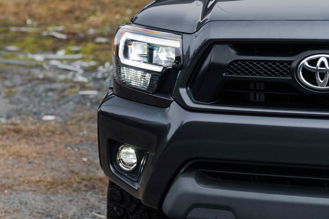 TOYOTA TACOMA (12-15): XB HYBRID LED HEADLIGHTS (WHITE DRL)