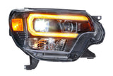 TOYOTA TACOMA (12-15): XB HYBRID LED HEADLIGHTS (AMBER DRL)