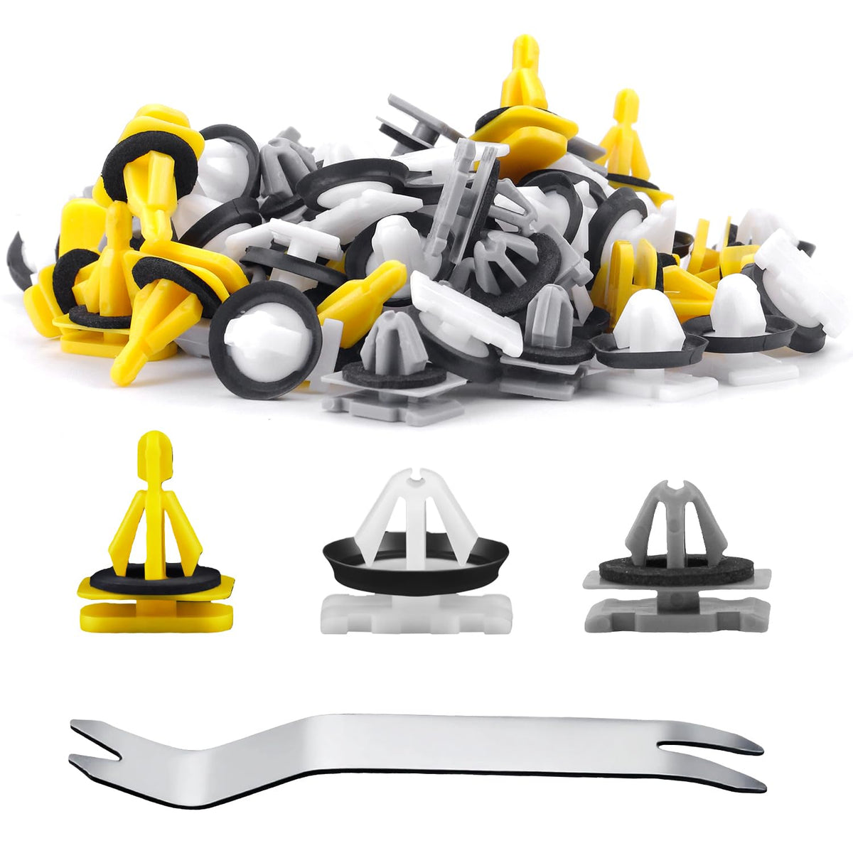 Chevrolet & GMC Fender Flare & Trim Clip Kit – 70 Pieces