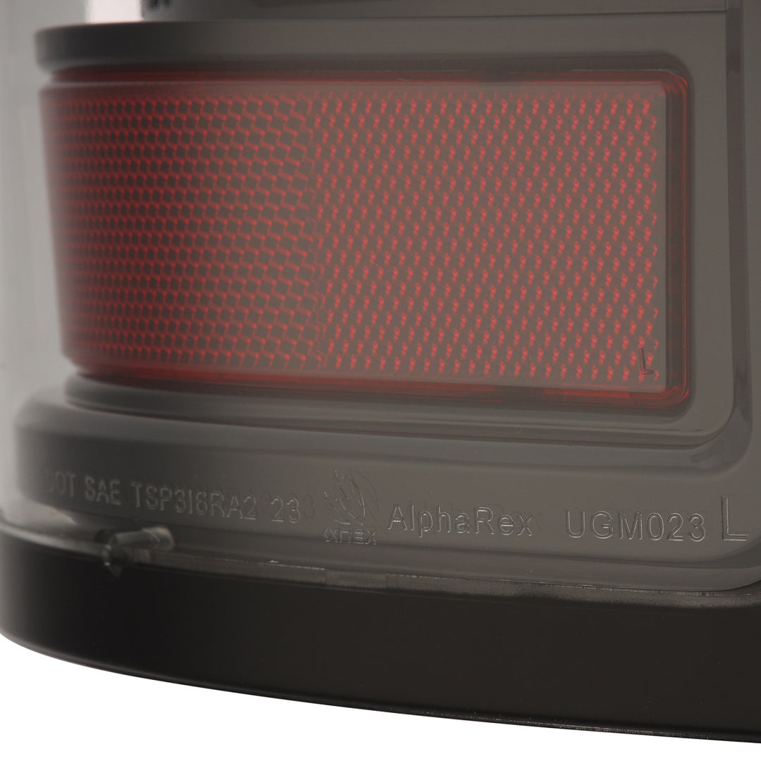 07-13 GMC Sierra LUXX-Series LED Tail Lights Alpha-Black