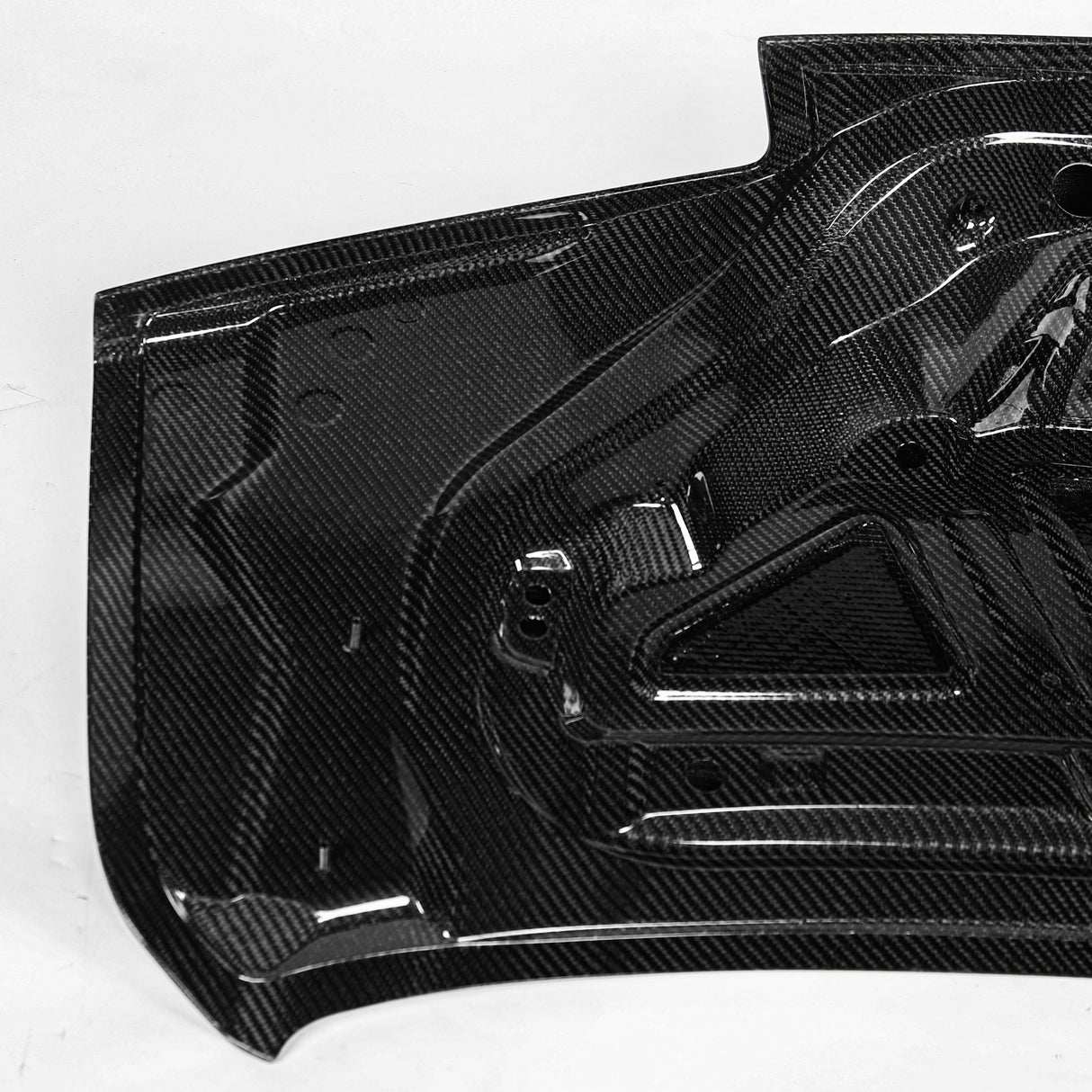 2016-2024 Camaro Type-X Double Sided Gloss Carbon Fiber Trunk W/ Integrated Spoiler