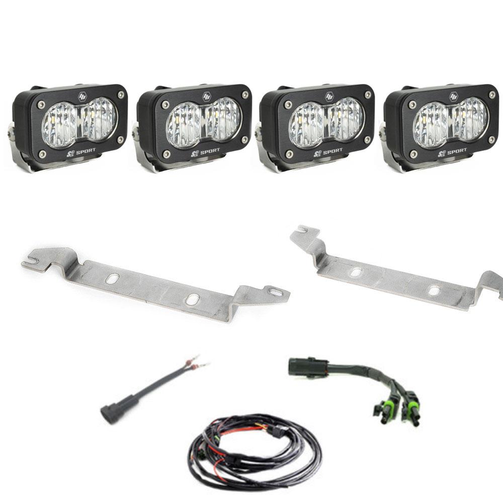 S2 Sport OEM Fog Light Replacement Kit - Toyota 2023-2025 Sequoia