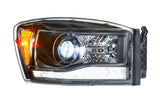 PRE-ORDER: DODGE RAM (06-08) XB HYBRID LED HEADLIGHTS