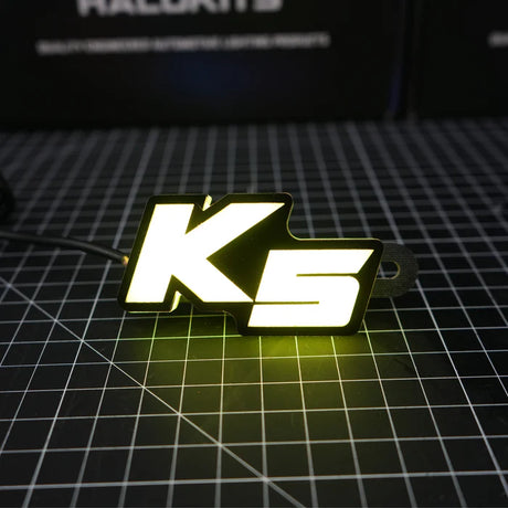 Kia K5 LED Badge: (Multicolor Flow)