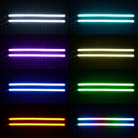 Universal Flexible DRL Tube Diffused Strips | Multicolor