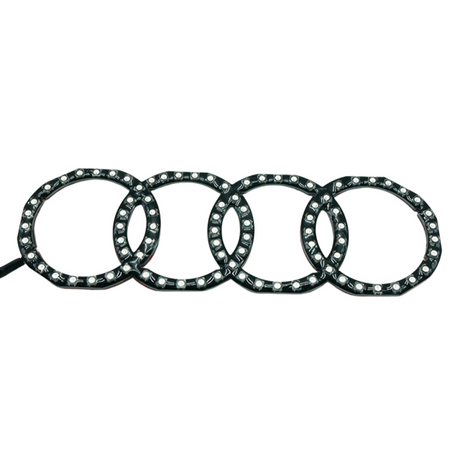 Audi Black/White LED Start Up Logo - 273mm Only