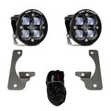 Jeep JK Squadron-R SAE Fog Pocket Light Kit - Jeep 2007-09 Wrangler JK; NOTE: w/ Premium OE Bumper