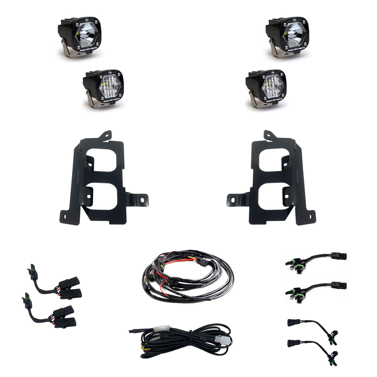 GMC S1 Dual Fog Pocket Light Kit - GMC 2019-22 Sierra 1500