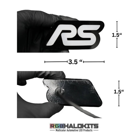 RS : Multicolor Flow LED Badge (15-18 Ford Focus) | Lit Logos