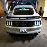 2015-2023 Ford Mustang S650 Style Dark Horse Spoiler Gloss Black ABS