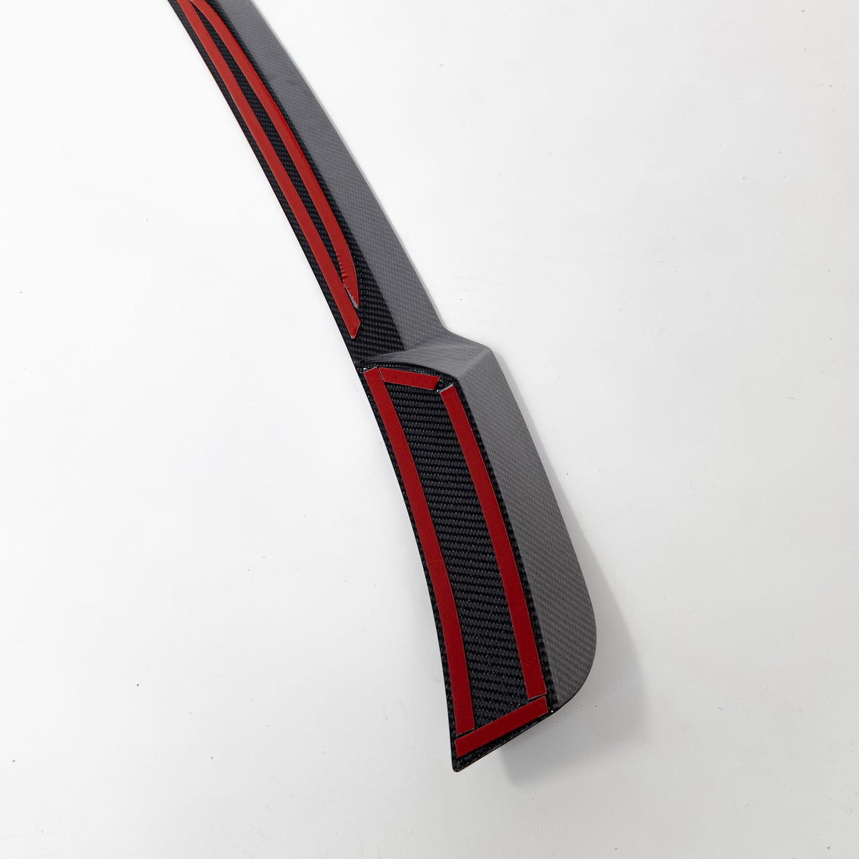 2024-2026 Mustang S650 Rear Window Spoiler Carbon Fiber Double Sided