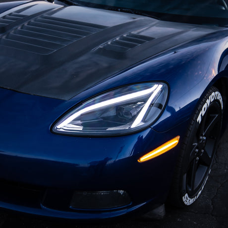 2005-2013 Chevrolet Corvette C6 LED Side Marker Clear