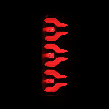 87-96 Ford F-Series/Bronco LUXX-Series LED Tail Lights Black