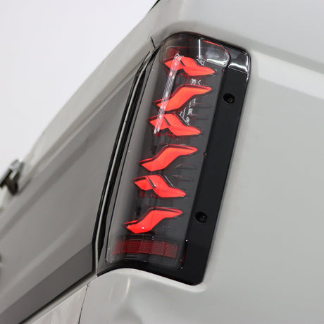 87-96 Ford F-Series/Bronco LUXX-Series LED Tail Lights Black