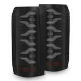 87-96 Ford F-Series/Bronco LUXX-Series LED Tail Lights Black