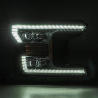 18-20 Ford F150 NOVA-Series LED Projector Headlights Black
