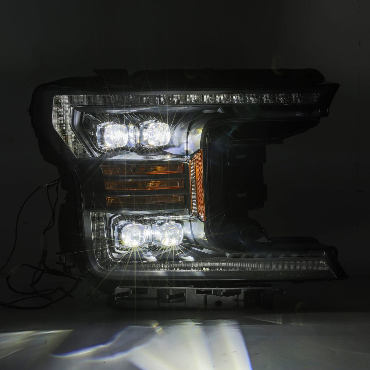 18-20 Ford F150 NOVA-Series LED Projector Headlights Black (ETA early June)