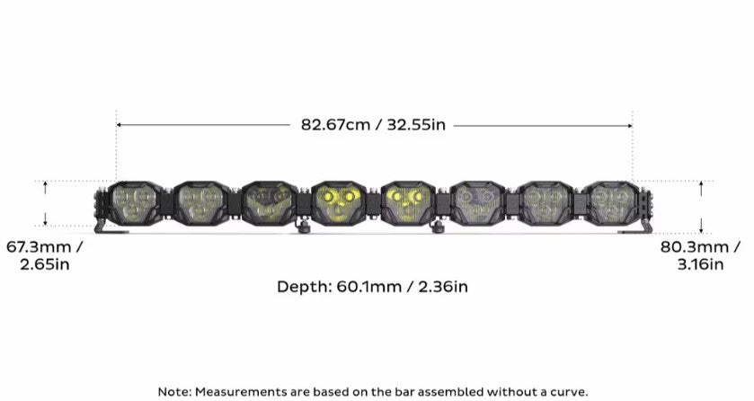 4Banger Bar: 8 Pod / 32.5"