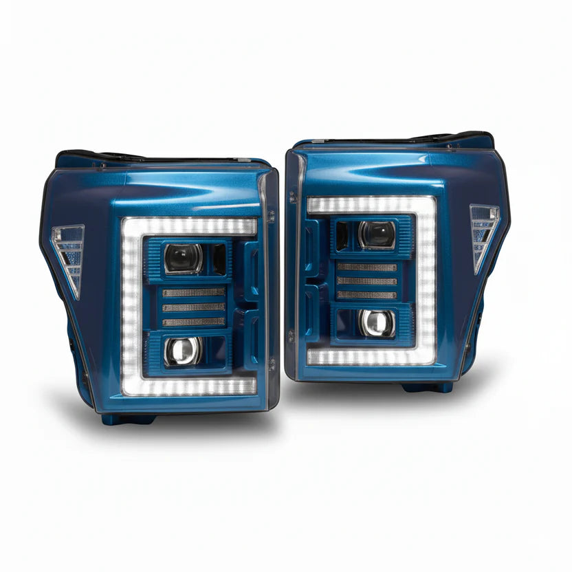 2011-16 FORD SUPER DUTY CUSTOM MORIMOTO HYBRID LED HEADLIGHTS