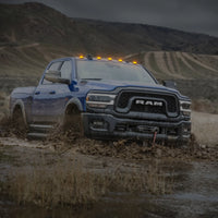 (REMOVED) Dodge RAM HD 2500/3500 19-24 5-Piece Cab Roof Light Set LED Amber Lens in Amber (FRESH INSTALL)