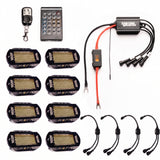 Pure White 144 LED Plug & Play Blazing Rock Light Kit